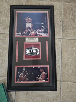 Mohammad Ali Memorabilia Frames