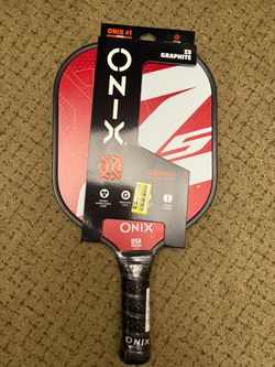Onix Graphite MOD Z5 Carbon Fiber Pickleball Paddle with Wide-Body Shape. Honeycomb Core, Graphite Face & Cushion Comfort Pickleball Paddle Grip