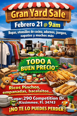 GARAGE SALE , 290 Competition Dr , Kissimmee 34743