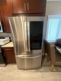 LG stainless refrigerator