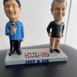 Jeff & Jer Star 100.7 FM Bobble Head 