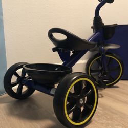 TWO BLUE KRIDDO Tricycles 