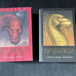Eldest And Brisinger Books By Christopher Paolini Priced Per Each 