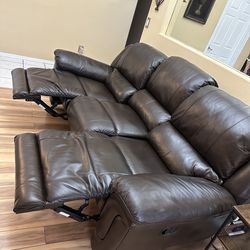 Leather recliner Moving Sale **