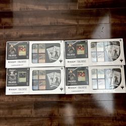 Magic The Gathering Final Fantasy Commander Kit Lot Of 4  (Costco)