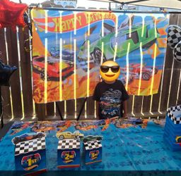 Race Car/ Hot wheels Table Top Decor