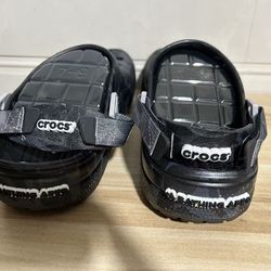 Designer brand BAPE Crocs