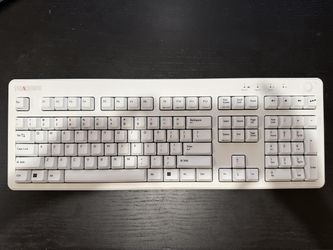 Realforce White Full-Size Keyboard with Topre Electrostatic Switches
