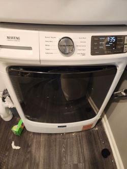 Maytag washer and dryer