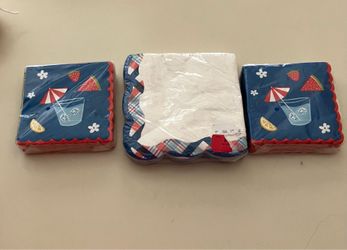 Summer themed napkins