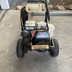 Pressure Washer Honda Dewalt