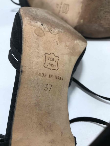 Manolo Blahnik Satin Heels - Size 37