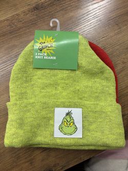 The Grinch 2-Pack Knit Beanies