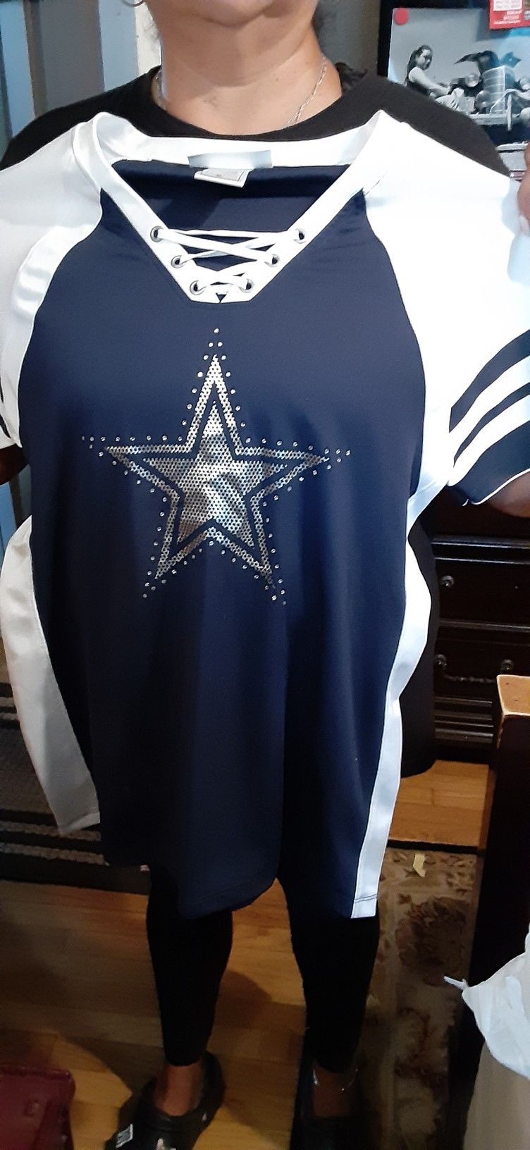 Victoria Secret Pink Dallas Cowboys Jersey for Sale in Dallas, TX - OfferUp