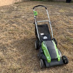 2 Electric Lawn Mowers For Parts Or Fixing 