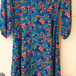 Vintage Original 1960’s Floral Maxi Dress