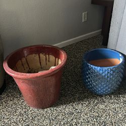 Pots For Plant Ceramic $40 Each 