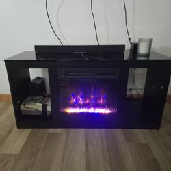 Fireplace TV Stand