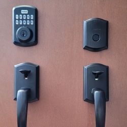 Kwikset Prescott double door Entry set