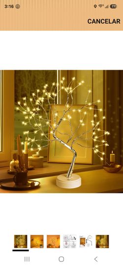 Árbol  con luces led