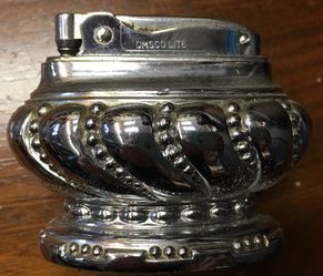 Vintage silver classic table lighter