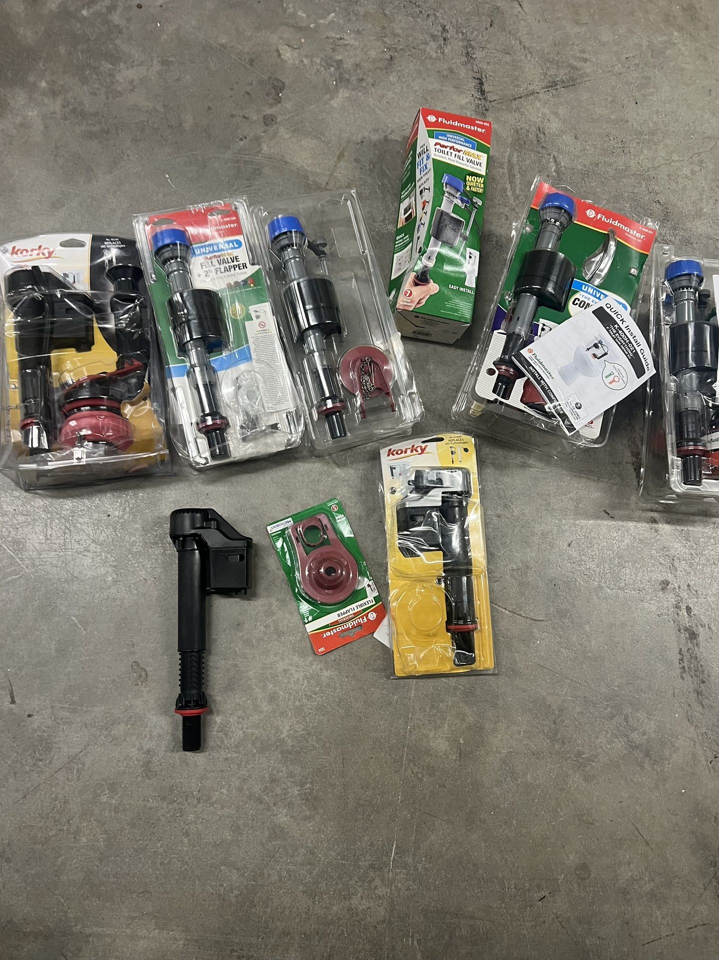 Universal Toilet Repair Kit ($5 to $10 ) must buy for at least $20 