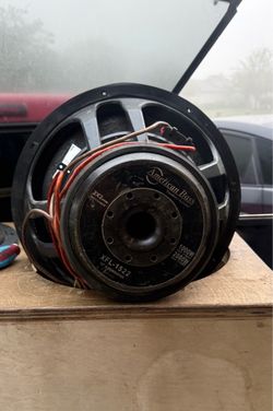 American bass 15s 1000 watts RMS
