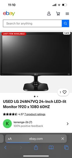 LG monitor 