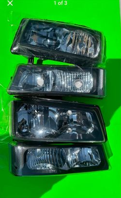 03-06 Chevy Silverado / Avalanche Headlights Faros Calaveras Micas Luces Lamps