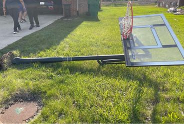 Basketball Rim In Ground