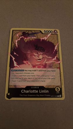 Charlotte Linlin Leader Card One Piece TCG