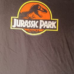 Men's Size Xlarge XL Jurrasic Park Dinosaur T Rex Raptor