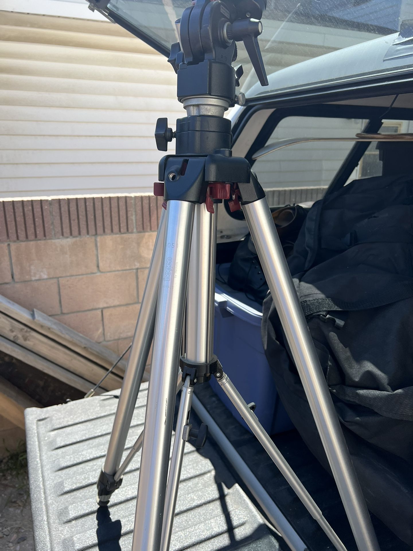 Manfrotto Movie Camera tripod with 3063 fluid head