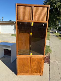 cabinet Brown cabinet