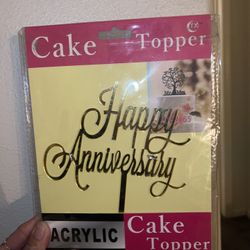 New Cake Topper $5