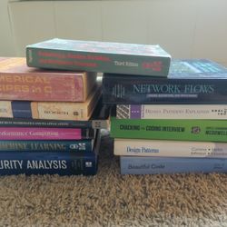 Computer Science And Engineering Books ($10/each)