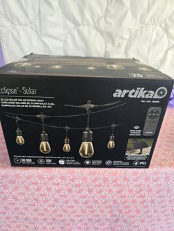 Artika Eclipse Solar LED String Lights