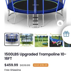Zupapa Trampoline 