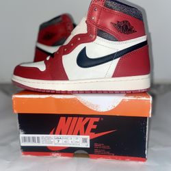 Air Jordan 1 Retro High OG Chicago Lost and Found Size 7Y