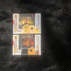 Strawberry and Banana Gerald and Arnold from Hey Arnold  Funko Pops