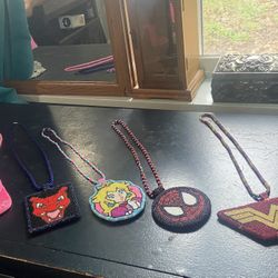 Hand Made Beaded Necklaces 