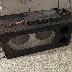 ESX Dual Subwoofer w/ 480W Amp