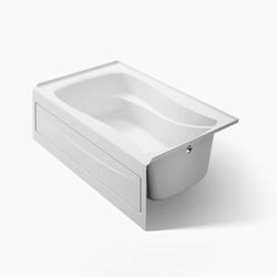 KOHLER Mariposa® 60" x 36" alcove bath, right drain WHITE