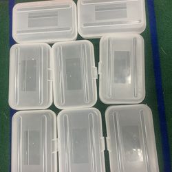 19 Clear Pencil Boxes