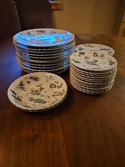 Victorian China Occupied Japan Ming Set
