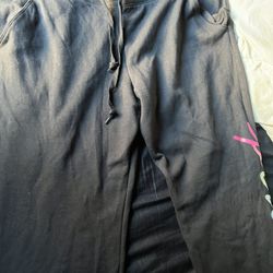 Pink sweats