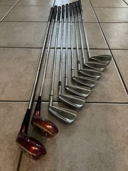 Golf Lynx Master Model Iron Set 3,4,5,6,7,8,9 Woods 3,4 RH
