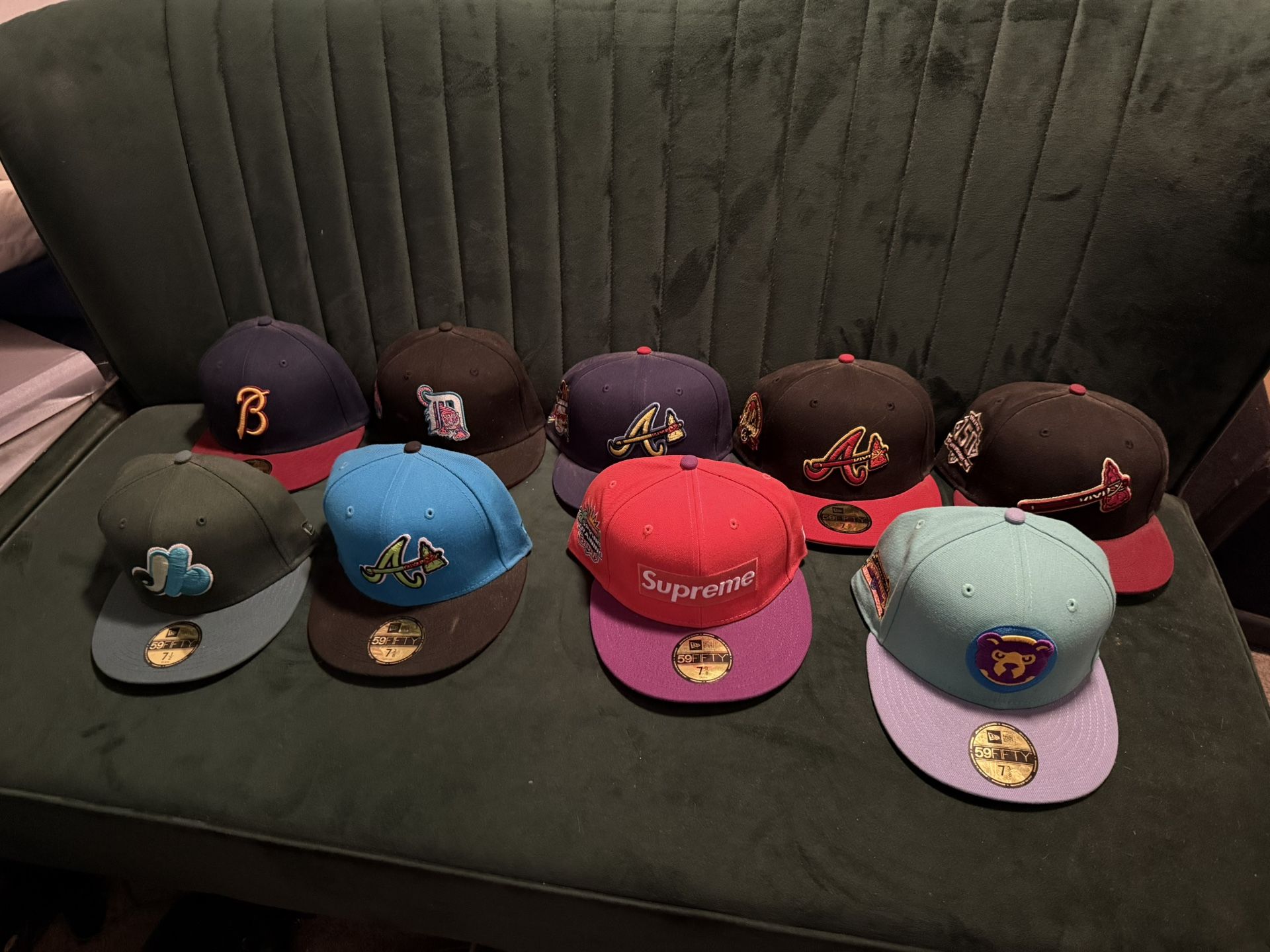 Fitted Hats Color UV baseball caps