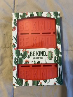 Be Kind ice cube tray