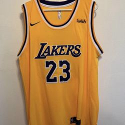 LeBron James Men's 52” XL Nike Swingman Los Angeles Lakers NBA Jersey